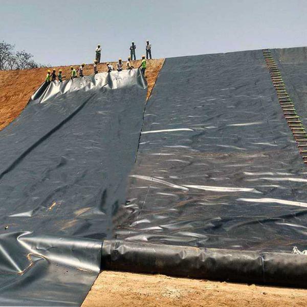 Buy cheap HDPE Plastic Waterproofing Anti-Seepage Geomembrane in Landfill Tailings Treatment from wholesalers