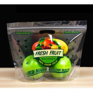 Buy cheap Customized Printing OPP Zipper Gusset Poly Bags with 1kg 2kg 3kg 5kg Vegetables and Fruits Packing from wholesalers