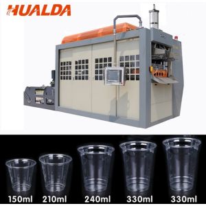 Cold drink container plastic yogurt ice cream cup maker machine