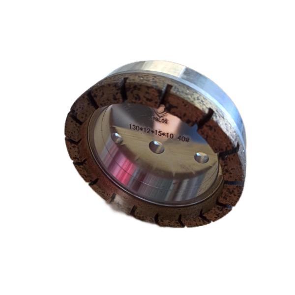 8*8mm Working Layer Size Diamond Polishing Wheel For Glass Grinding