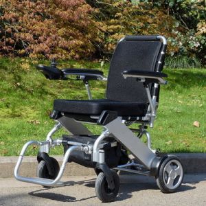 Buy cheap 6km/h Handicapped Folding Lightweight Portable Wheelchair from wholesalers