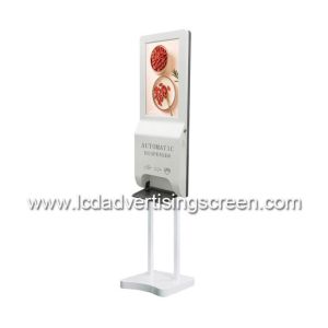 Buy cheap 21.5 Inch Lcd Digital Totem With Automatic Foam Soap Hand Sanitizer Dispenser from wholesalers