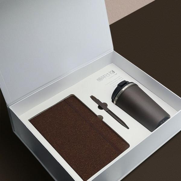Quality Sustainable Office Essential Coffee Ground Notebook With Embossing Logo for sale