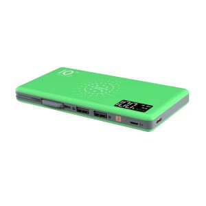 Buy cheap Styhlish LED Display Wireless Power Bank 10000mAh with Built-in 3-IN-1 Cable Double Input Ports and 6 Outputs Battery Po from wholesalers