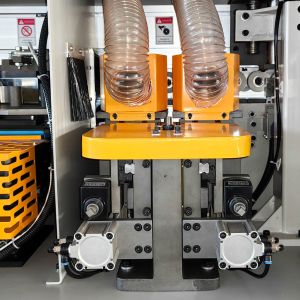 PM50B Wood Industry Linear Edge Bander with 3850*740*1260mm Size and Pre-Milling