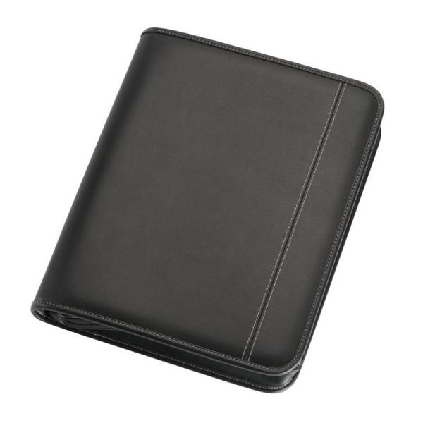 Quality Writing Pad Personalized Leather Padfolio , Professional Leather Portfolio Folder for sale