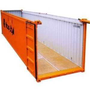 Standard Hard Open Top Shipping Container / 2nd Hand Storage Containers