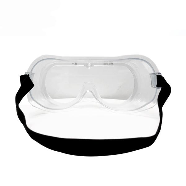 Quality Muffled - Free Safety Protective Goggle Elastic Band White Transparent for sale