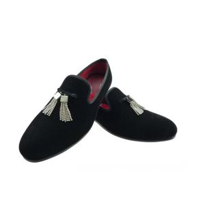 Buy cheap Customized Embroidered Mens Velvet Loafers Slip On Mens Driving Moccasins from wholesalers