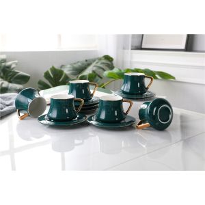 Buy cheap Eco-friendly BoneChina Coffee and tea sets cup and saucer from wholesalers