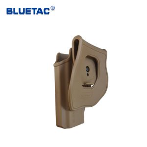 Index Finger Release Polymer Gun Holster Secure Lock Duty Proven OWB Tactical