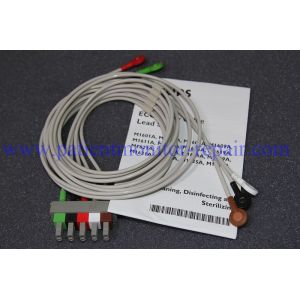 Buy cheap  ECG Replacement Parts Lead Cables PN M1625A REF 989803104521 from wholesalers