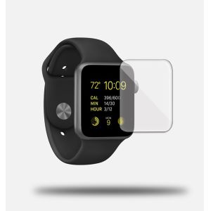 Buy cheap 38mm&42mm Apple Watch Tempered Glass Screen Protector with 0.33mm thickness, 9H hardness from wholesalers