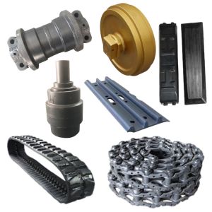 Buy cheap KH021 KH027 Excavator Undercarriage Parts Idler Track Bottom Roller Sprocket Top Roller from wholesalers