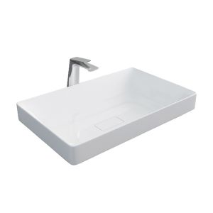 Buy cheap ARROW AP4303 Counter Top Basin Rectangle White Glazed With Overflow from wholesalers