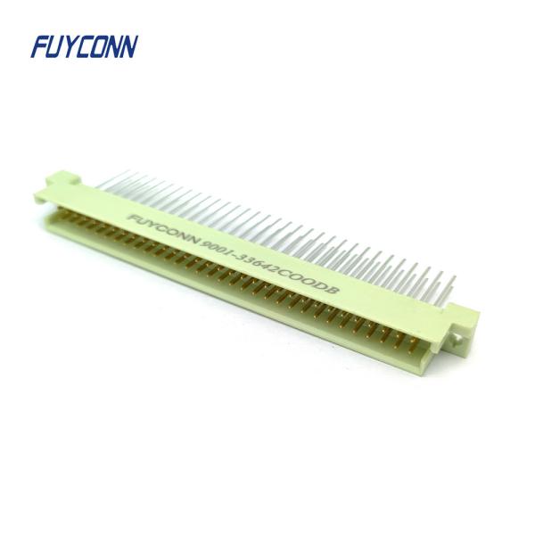 Buy cheap Male DIN41612 Connector 15mm Straight PCB 2 Rows 2*32pin 64Pin Eurocard Connector from wholesalers
