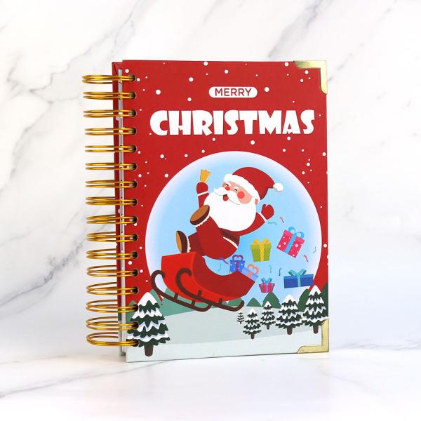 Custom Logo Spiral Bound Notebook Journal Printing A5 Hardcover