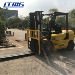 Buy cheap 3 Ton Diesel Japanese engine Forklift Truck With 4500mm Triplex Mast Forklift And Free Parts from wholesalers