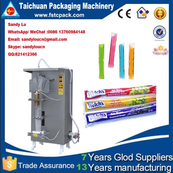 Freeze pops packaging machine, ice pops packaging machine,popsicle packing
