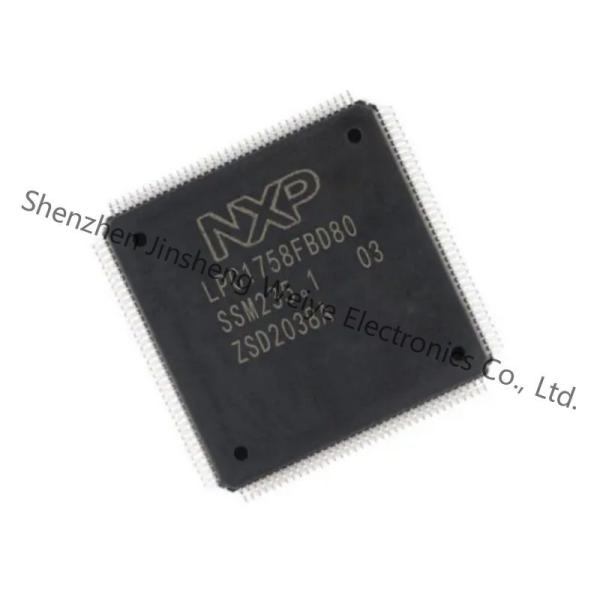 Buy cheap LPC1758FBD80K ARM Microcontrollers , Scalable Mainstream 32 Bit Microcontroller MCU from wholesalers