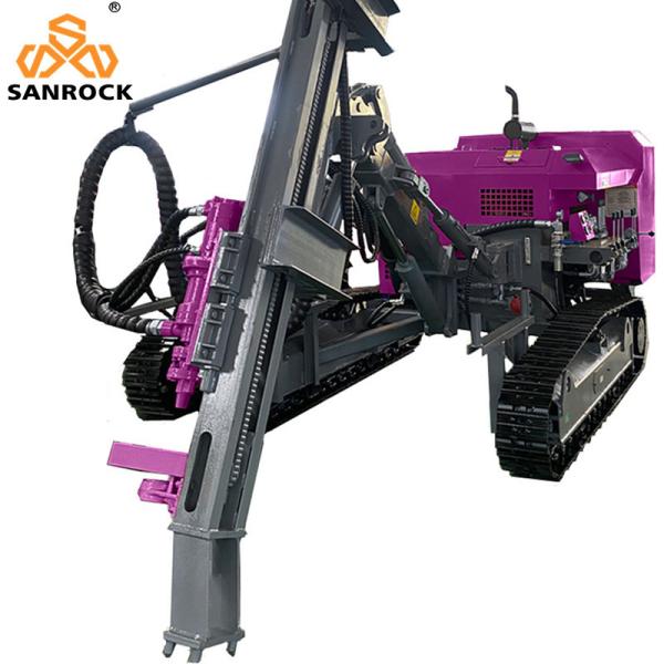 Buy cheap DTH Drilling Rig Machine Mining Machinery Portable Hydraulic Borehole Drilling Rig from wholesalers