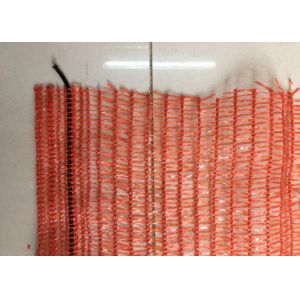 Buy cheap Crowd Control Plastic Barrier Fencing , Orange Construction Safety Fence from wholesalers