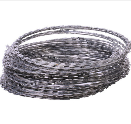 Galvanized Razor Barbed Wire Durable and Easy Installation with 2.5mm Wire