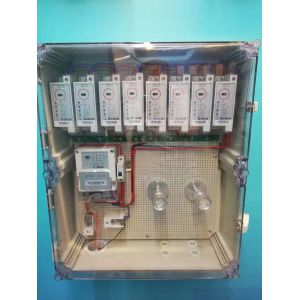 Buy cheap Solar PV Plants Mini Grid Electricity STS Single Phase Din Rail Mounted Kwh Meter With Customer Interface Unit from wholesalers
