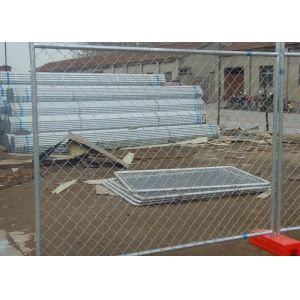 Buy cheap Temporary PVC Coated Chain Link Fence Smooth Surface With No Sharp Edge from wholesalers