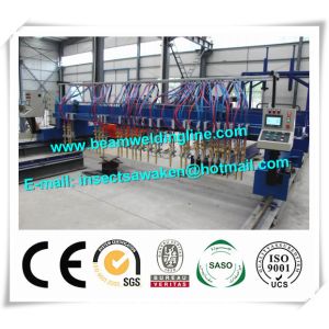 CNC H Beam Production Line Plasma And Flame Cutting Machine with numerical