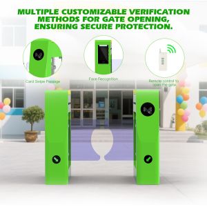Buy cheap HCW Automatic Turnstile Gate with 600~750mm Passage Width 30~40 people/minute Throughput and 3 Million Trouble-Free Runs from wholesalers