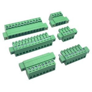 3.81mm Spacing Interlocking Flange Docking Screw Terminal Blocks