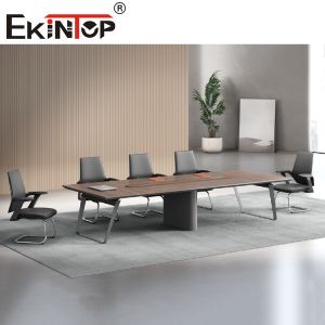 Buy cheap Wood Executive Conference Table Extendable Scratch Resistant from wholesalers