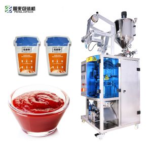 Buy cheap Compact Pneumatic Irregular Pouch Packing Machine for Sauce Liquid Gel from wholesalers