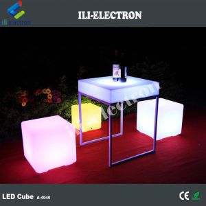 Buy cheap Remote control plastic led lighting cube from wholesalers
