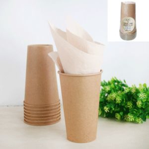 Buy cheap Desserts Flexo Printing 32oz Biodegradable Kraft Paper Hot Coffee Cups from wholesalers