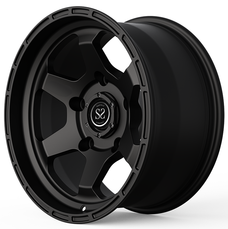 Buy cheap Mitsubishi Triton III Custom Forged Rims 5x114.3 17x9 Satin Black from wholesalers