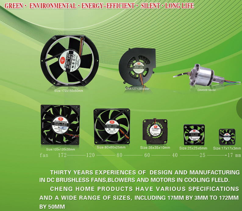 Plastic LCP 94V0 17x3mm 3DCV PWM Controlled Fan