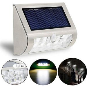 Waterproof 14450 700mA Solar Security Light With Motion Sensor