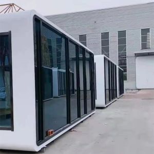 40ft Luxury Prefab House with Steel Sandwich Panel and Online Technical Support