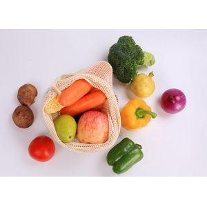 Buy cheap Supermarkets Cotton Mesh Bag Load Bearing Over 5 Kg For Vegetable And Fruit from wholesalers