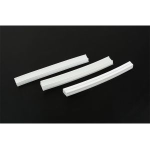 Silicone LED Tube Light Diffuser Customize Profiles Plastic
