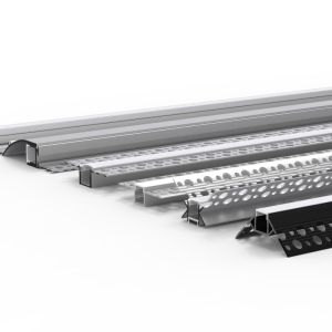 Buy cheap Anodized Slim Plasterboard LED Profile For Cupboard Office Gym from wholesalers