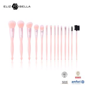 Buy cheap Synthetic Hair Plastic Handle Makeup Brush 14pcs Kit With Concealers from wholesalers