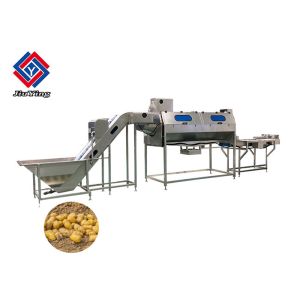 Buy cheap 380V 3 Pahse Vegetable Processing Line /  Potato Peeling Machinery from wholesalers