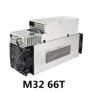 Buy cheap Silver Color Whatsminer M32 66T 3400W 50W/TH from wholesalers
