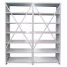 Buy cheap Double Upright Single Sided Metal Open Bookshelf from wholesalers