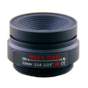Buy cheap 1/2.5 12mm F1.6 3Megapixel CS-mount Fixed Focal IR Lens Megapixel Prime Lens from wholesalers