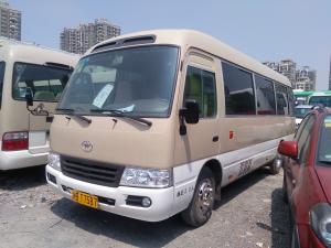 China used Toyota diesel coaster bus left hand drive   engine 4 cylinder  TOYOTA coaster bus for sale on sale
