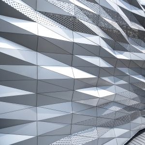 Buy cheap 3D Surface Aluminum Curtain Wall Panel High Strength Edge Customized from wholesalers